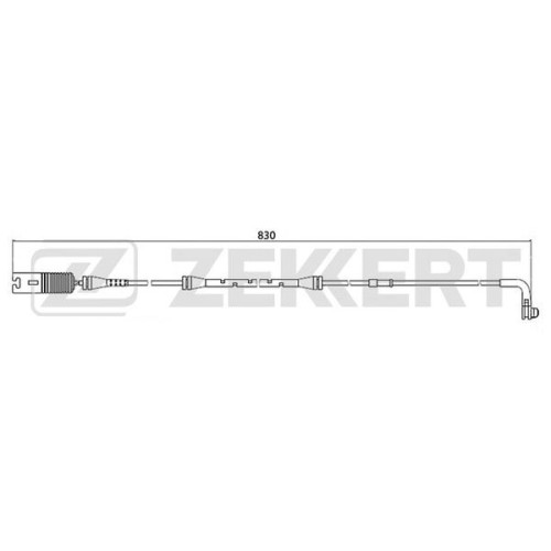 Датчик тормозных колодок BMW 7 (E65,E66,E67) 01- Zekkert BS-8038