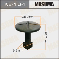 Клипса MASUMA KE-164 упаковка 10 шт. KE-164