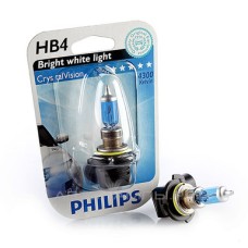 Лампа 12 В HB4 55 Bт 4300K Crystal Vision галогенная p22d блистер Philips