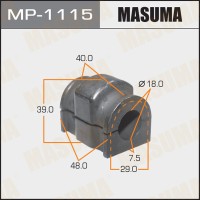 Втулка стабилизатора Mazda 2 (DE) 10-, Demio 07- переднего D=18 MASUMA MP-1115