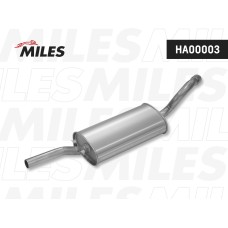 Глушитель MILES HA00003 (сталь с алюминизированным покрытием)