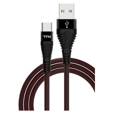 Кабель USB Type C 3.0 А 1 м в коробке TFN, TFN-CFZUSBCUSB1MBK