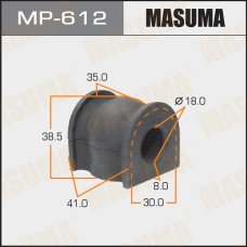 Втулка стабилизатора Honda Fit 01-08, Stream 07-14 переднего MASUMA MP-612