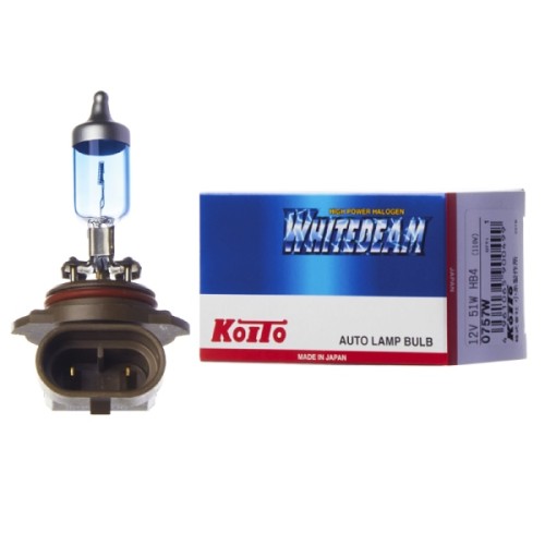 Лампа KOITO 0757W /117803/ высокотемпературная Whitebeam 9006 (HB4) 12V 55W (110W)