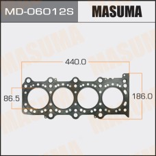 Прокладка ГБЦ Suzuki SX4 06- (J20A) толщина 0,75 MASUMA MD-06012S
