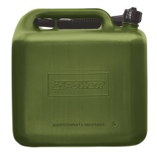 Канистра пластик 10 л зеленая Zipower PM4295