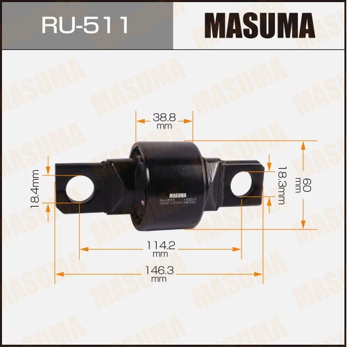 Сайлентблок рычага Mazda 6 (GG) 02-08 заднего продольного MASUMA RU-511