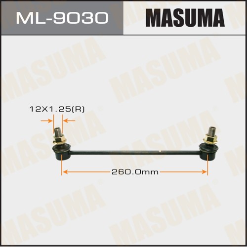 Стойка стабилизатора Toyota Camry (V40, V50) 06-18; Lexus ES 06- переднего MASUMA ML-9030