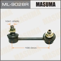 Стойка стабилизатора Toyota Avensis (T250) 03-08; Caldina 03-08 заднего MASUMA правая ML-9028R