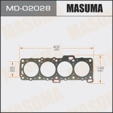 Прокладка ГБЦ Nissan Pulsar 90-, Sunny 90- (CD17) MASUMA MD-02028