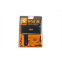 Прикуриватель 3 гнезда 12/24 В USB Mystery MCU-3U