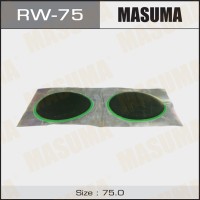 Заплатки для камер D=75 мм холодная вулканизация 10 шт. MASUMA RW-75