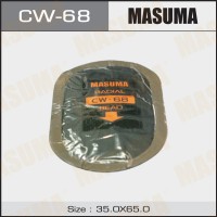 Заплатки кордовые 65 х 35 мм 1 слой корда 5 шт. MASUMA CW-68