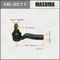 Наконечник рулевой Toyota Chaser, Cresta, Mark II 92-02 MASUMA ME-3511