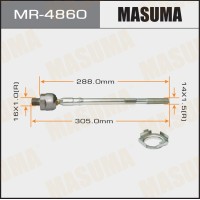 Тяга рулевая Nissan Almera (N16) 00-06, Classic 06-12, Pulsar (N16) 00-06 MASUMA MR-4860