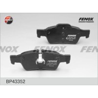 Колодки тормозные MB W211 W220 задние дисковые Fenox BP43352