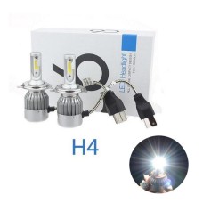 Лампа светодиодная H4 36(55) Вт 6-48 В 6000K 3800lm головного света 2 шт. С6