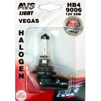 Лампа 12 В HB4 55 Вт галогенная блистер Vegas AVS A78486S