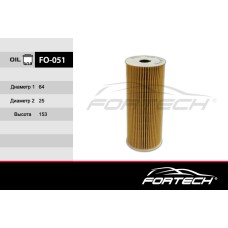Фильтр масляный VAG/Ford Fortech