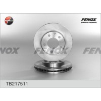 Диск тормозной Mazda 626 92-, Xedos 6 92-, Premacy 99-; Ford Probe 93-98 3395510 Fenox TB217511