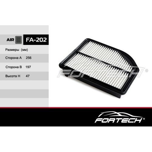 Фильтр воздушный Honda CR-V (RM) 12- 2.4 (K24A, K24Z) Fortech FA-202