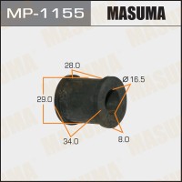 Втулка стабилизатора Toyota Camry (V30) 01-06, Caldina 97-03, Windom 01-04 заднего D=16.5 MASUMA MP-1155