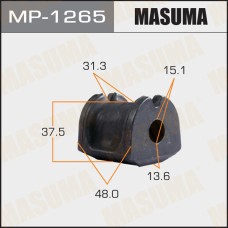 Втулка стабилизатора Subaru Forister 07-, Impreza 07-, Outback 09-, XV 12- заднего D=15 MASUMA MP-1265