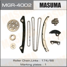 Комплект цепи ГРМ Mazda 6 (GG,GY) 02-08 (L3-VE) Masuma MGR-4002