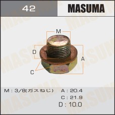 Болт слива масла 3/8 Nissan MASUMA 42