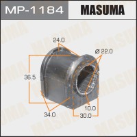 Втулка стабилизатора Mazda 3 (BK) 03-08, 5 (CR) 05- переднего D=29 MASUMA MP1184