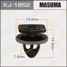 Клипса MASUMA KJ-1852 упаковка 10 шт. KJ-1852