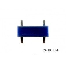 Подушка КПП ГАЗ 2410, 3302 полиуретан синяя 24-1001050