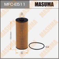 Фильтр масляный BMW 3 (E90) 05-, 5 (E60, F10) 05- X5 (E70) 12- (N47, N57) Diesel Masuma MFC-E511