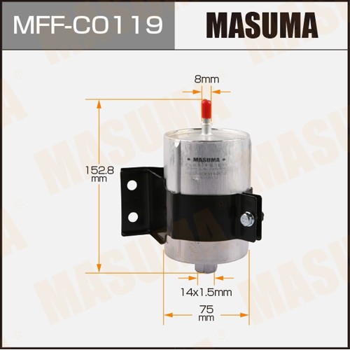 Фильтр топливный FS0033 MASUMA высокого давления, KYRON, ACTYON SPORTS 06-