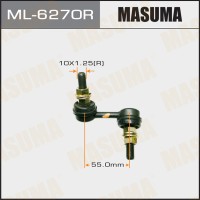 Стойка стабилизатора Honda Civic 00-05, CR-V (RD) 02-06, Element 02-11 переднего MASUMA правая ML-6270R