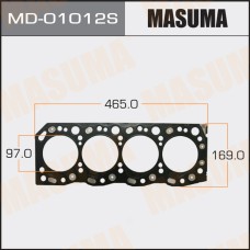 Прокладка ГБЦ Toyota Hiace 93-04, Hilux -97 (3L) толщина 1,50 MASUMA MD-01012S