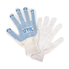 Перчатки Stvol с ПВХ белые класс 7,5 42 гр. (10 пар)
