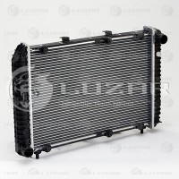 Радиатор охлаждения ГАЗ 3110 алюминий 2х-рядный Luzar LRc 0310b