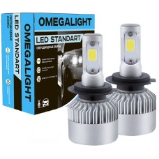 Лампа светодиодная H4 2400lm головного света Standart 1 шт. Omegalight