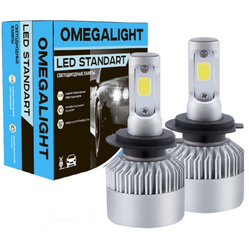 Лампа светодиодная H4 2400lm головного света Standart 1 шт. Omegalight