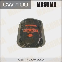Заплатки кордовые 100 х 48 мм 1 слой корда 5 шт. MASUMA CW-100