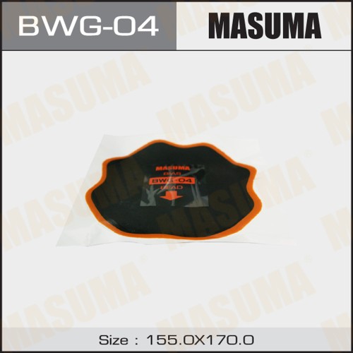 Заплатка кордовая для боковых порезов D=170 мм 4 слоя корда MASUMA BWG-04