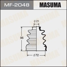 Пыльник ШРУС Subaru Forester 00-05, Impreza 00-; Nissan March 99- внутренний 72 x 96 x 21 MASUMA MF-2048