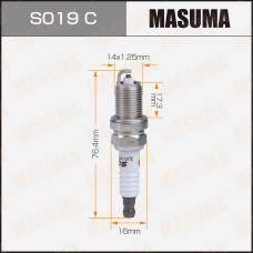 Свеча зажигания MASUMA BKR5EYA(2087)