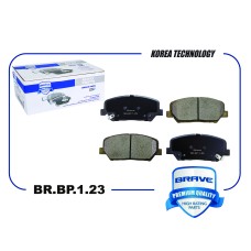 Колодки тормозные Hyundai i30 11-; Kia Ceed (JD) 12-, Cerato 13- R16", Optima R17" передние Brave BR.BP.1.23