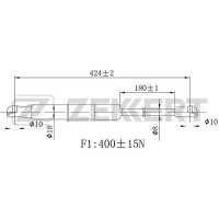 Амортизатор капота ZEKKERT GF2482 Nissan Teana (J31) 03-
