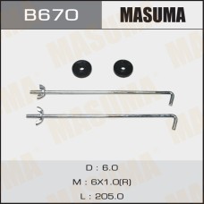 Крепление для АКБ L=200мм Masuma B670