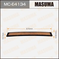 Фильтр салона BMW 3 (E46) 98-06, X3 (E83) 01-11 Masuma MC-E4134