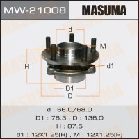 Ступица MASUMA MW21008