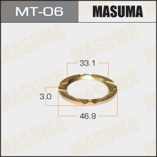 Втулка ступицы Mitsubishi Delica, Pajero поворотного кулака, бронзовая MASUMA MT-06